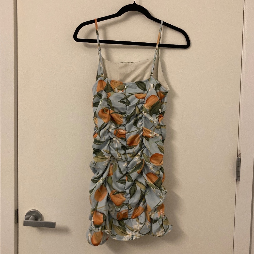 Summer Ruched Mini Dress - Picture 3 of 4